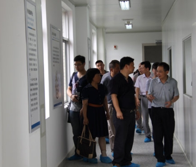 江西省衛(wèi)生廳副廳長王金平蒞臨仙客來考察食品安全工作