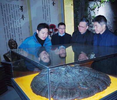 中國農(nóng)業(yè)銀行江西省分行副行長(zhǎng)李麒麟一行蒞臨仙客來公司參觀考察