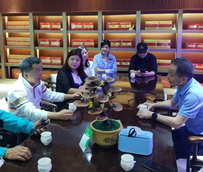 臺灣同鄉(xiāng)會和農協蒞臨仙客來等地考察